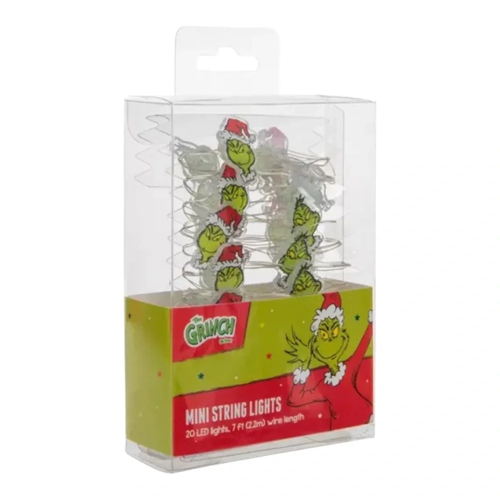 Grinch Mini Christmas String Lights